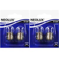 2X Neolux R10W Ba15S 12V Signalbeleuchtung Und Innenbeleuchtung