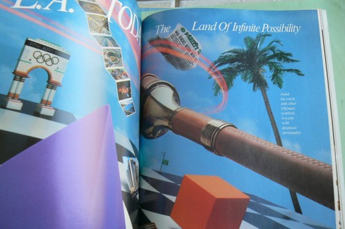LOS ANGELES 1984 OFFICIAL OLYMPIC SOUVENIR PROGRAM 324-pages NICE! - Picture 17 of 18