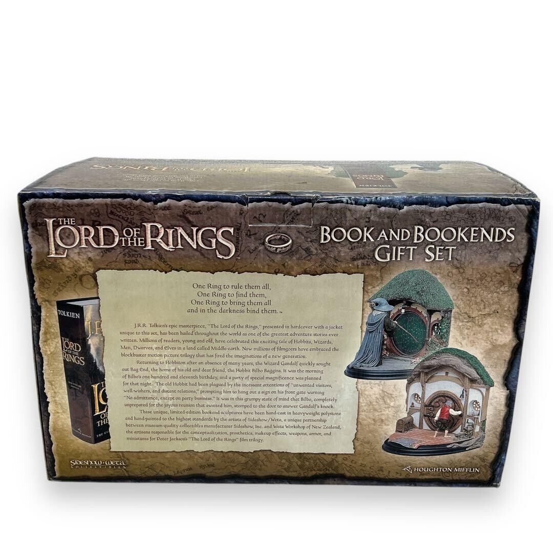 The Lord of the Rings Book and Bookends Gift Set Unopened jp The Lord of the Rings Book and Bookends Gift Set Unopened jp