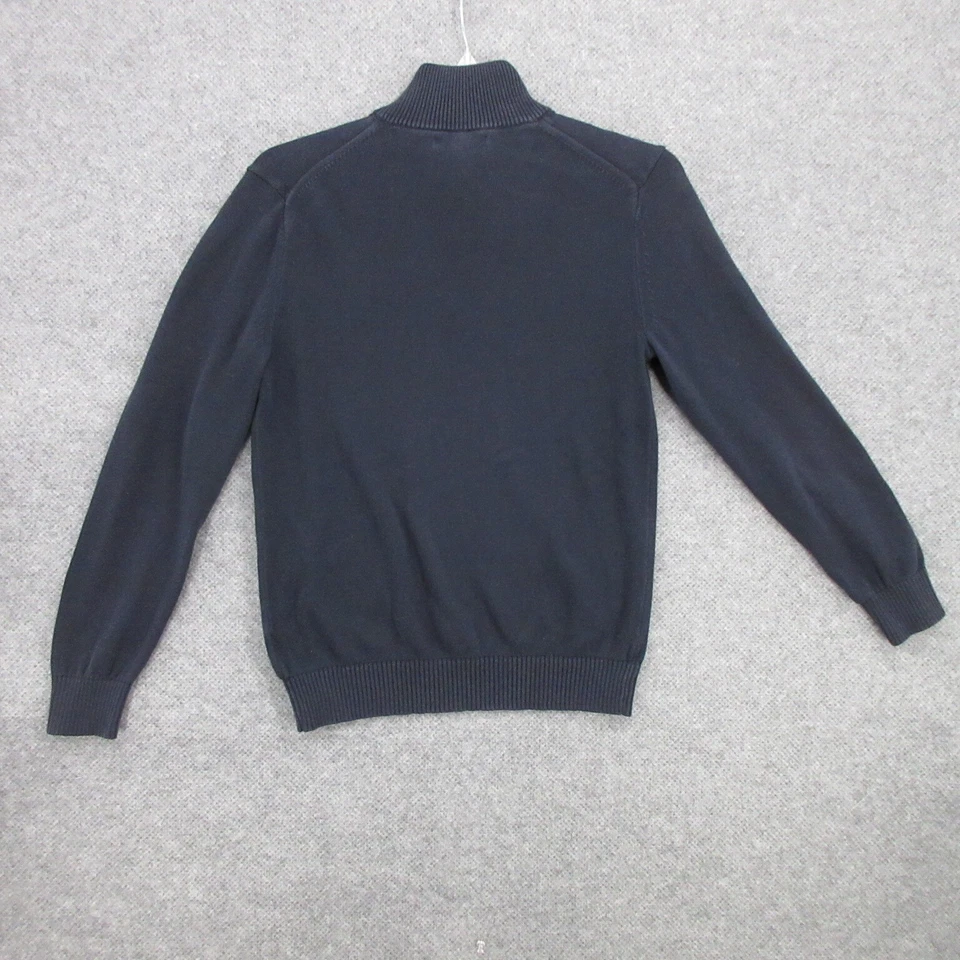 Suéter Pullover Pequeño Banana Republic Para Hombres Cuello Simulado Manga Larga 100% Algodón Foto 2 de 4