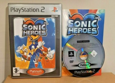 Sonic Heroes (Platinum) Playstation 2 PS2 PAL UK GOOD Condition