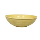 Bauer Pottery 2000 Los Angeles Yellow Ringware 9" Pasta Bowl