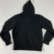 Sonneti London Hoodie Mens Medium Black Pullover Sweatshirt Kangaroo Pocket