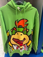 Universal Studios Super Nintendo World Bowser Jr Jacket Hoodie NWT