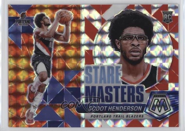 2023-24 Panini Mosaic Stare Masters Prizm Scoot Henderson #12 Rookie RC 1b7p