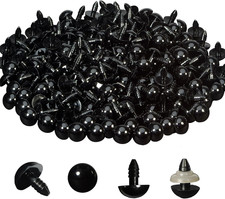 320pcs Include 160pcs 10mm Plastic Safety Eyes with 160pcs Washers