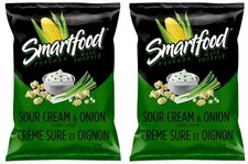 Smartfood Sour Cream  Onion Flavor Seasoned Popcorn, 175g 2 Pack 