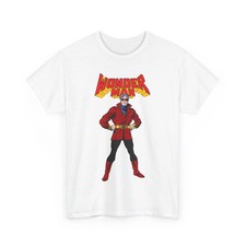 Wonder Man T-Shirt - George Perez Art - West Coast Avengers - Marvel Comics NEW