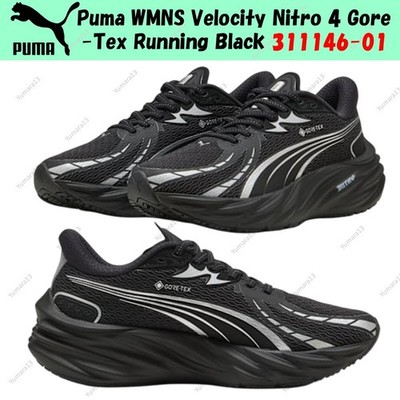 Puma WMNS Velocity Nitro 4 Gore-Tex Running Black 311146-01 Damen Gr.