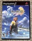 Final Fantasy X (PS2 PlayStation 2) Black Label CIB