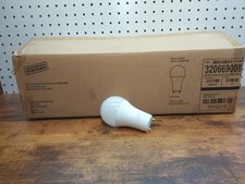 32 Pack GU24 LED Light Bulbs 60W Equivalent 2 Prong A19 4000K Cool White Bulk