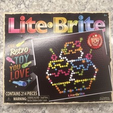 Lite-Brite Classic, Favorite Retro Toy - Create Art with Light, STEM  NEW