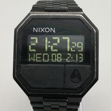 Nixon The Re-Run Mens Watch 38mm Black Digita...