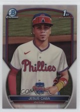 2023 Bowman Chrome Prospects Refractor 20/499 Starlyn Caba Jesus #BCP-164 0c3h