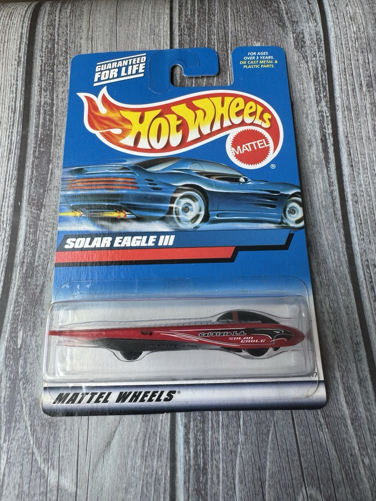HOT WHEELS –SOLAR EAGLE III–2000 COLLECTOR #176-BLUE CARD