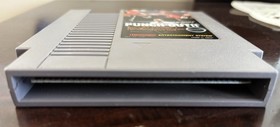Mike Tyson's Punch-Out!! 3 White Bullets NES Cartridge with Sleeve Manual Poster
