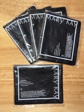 Lot of 5 Mary Kay Compact Cover Pouch Black  Unused/Unopened