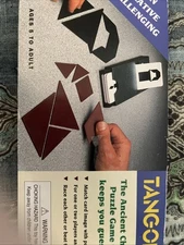 Tangoes - Rex Games Inc. TRAVEL puzzle GAME COMPLETE