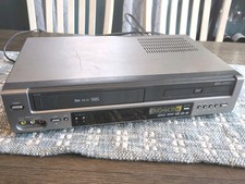 Go Video DV1030 4 Head Hi-Fi Stereo DVD/VCR Combo Player Recorder VCR works