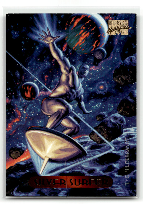Marvel Silver Surfer 1994 Masterpieces Fleer #III Hildebrandt