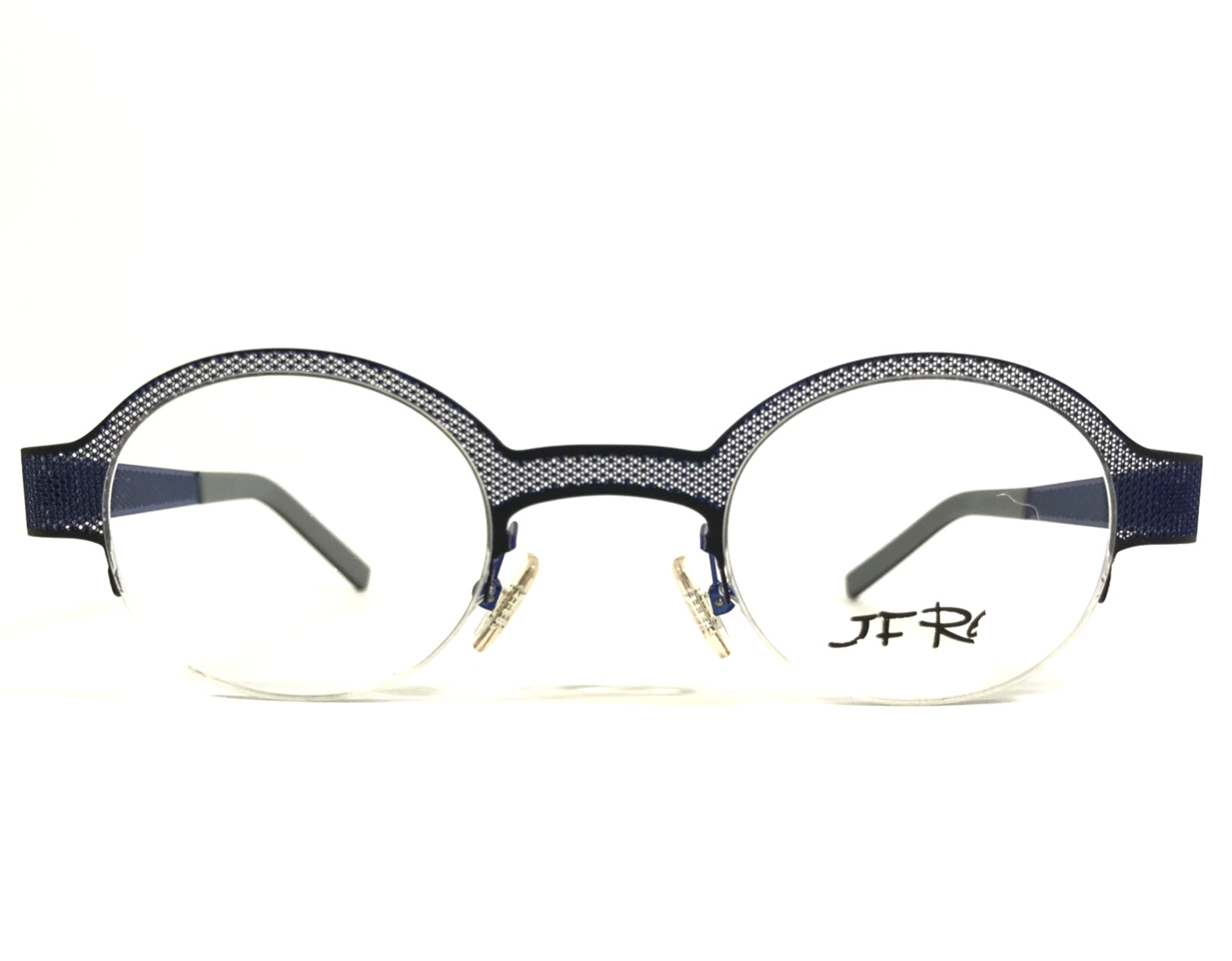 JF Rey Eyeglasses Frames JF2522 0022 Black Blue Webbed Woven 42-24-135 69090₽