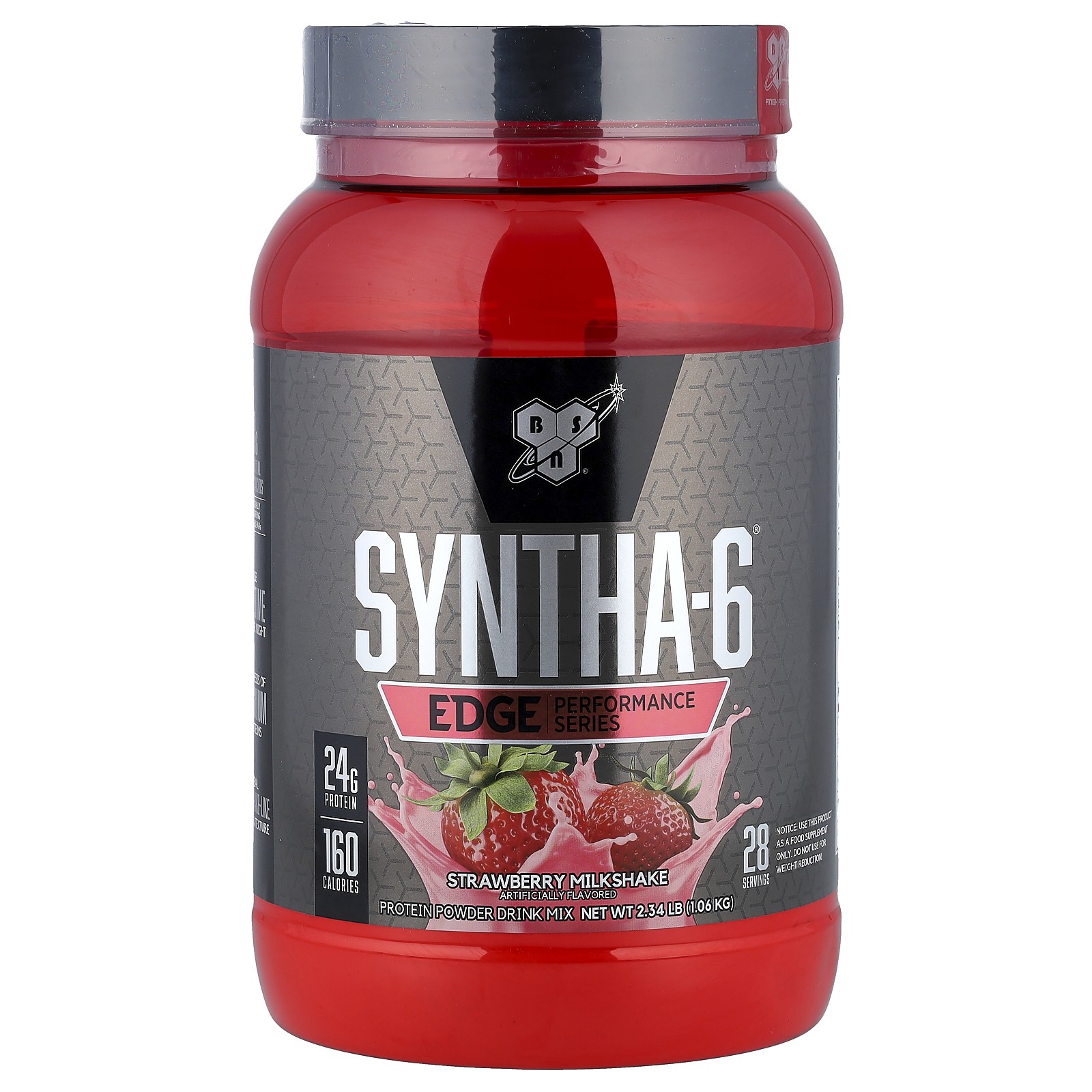 Syntha-6 Edge Protein Powder Drink Mix Strawberry Milkshake 234 lb 106 9390₽