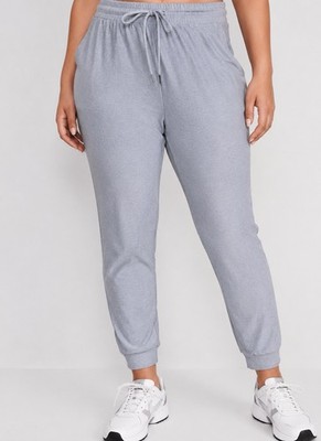 Old Navy Active Cloudmotion High Rise Go Dry Jogger Pants Women's XXL Tall GRAY