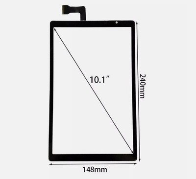 1pc New 10.1 Inch Touch Screen Panel Glass For Vortex T10M *kk