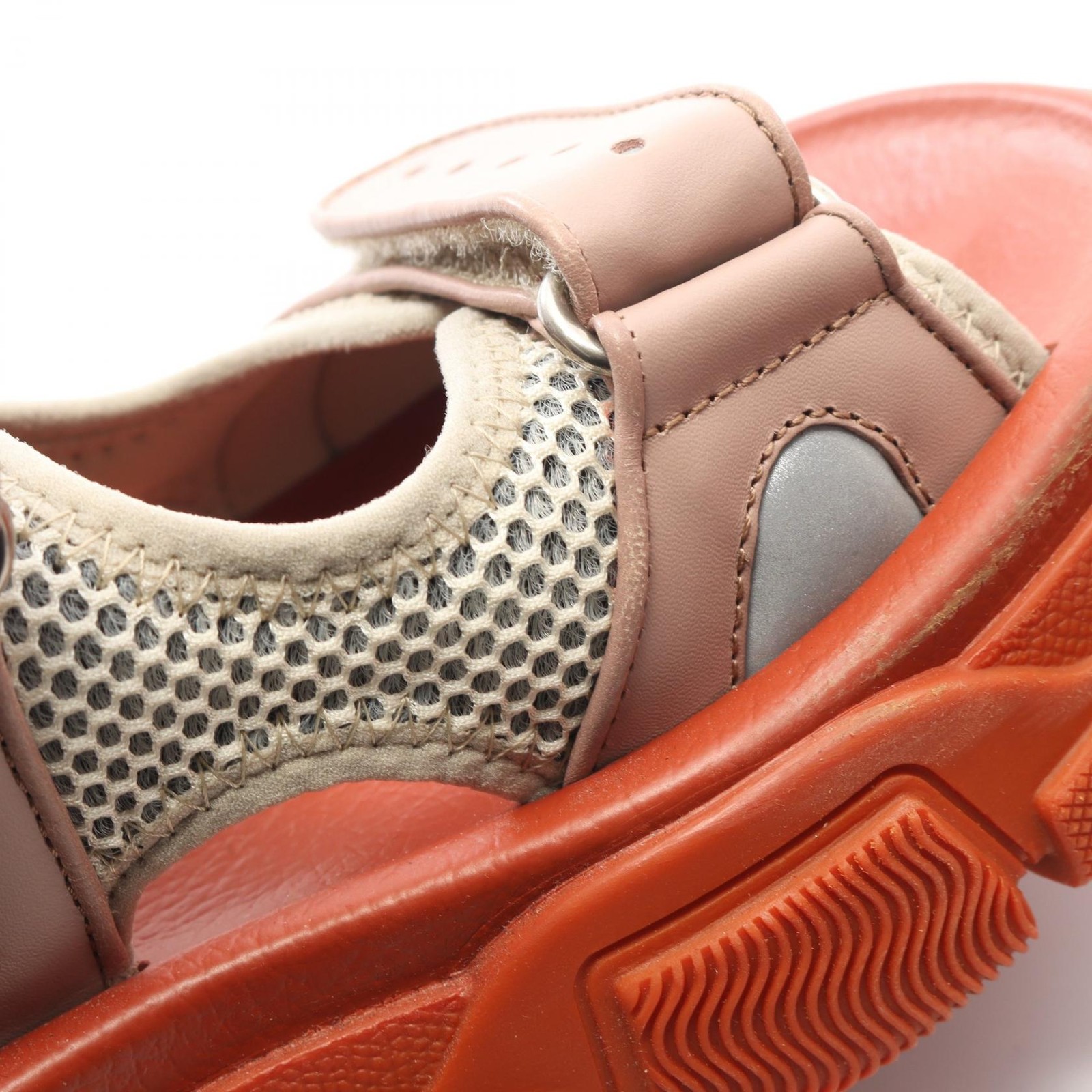 GUCCI sandals shoes leather fabric pink / multicolor thumbnail 8