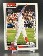 Jo Adell SSP 2026 Topps Series 1 Celebration Walk This Way Variation #139 Angels