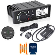 Fusion MS-RA70NSX, with SXV300V1 SiriusXM Tuner, ARX70B Black Wireless Remote