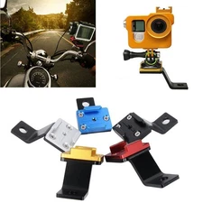 Metal Motorcycle Rearview Mirror Mount Quick Release Base for GoPro Insta360