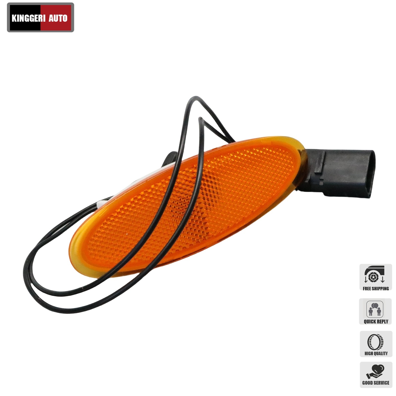 2Pcs Front Bumper Side Marker Light Lamp for Bentley Gt Gtc Flying Spur