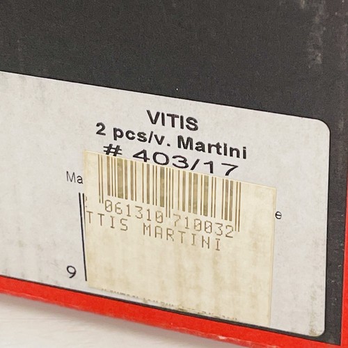 Riedel Vitis Kristall, 2 Martini Gläser Sektschalen 19,5 cm - Bild 5 von 7