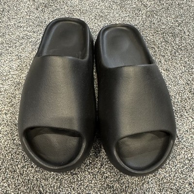 Yeezy YS-01 Men's Black Slide Sandals Slip-On Rubber Upper US 12