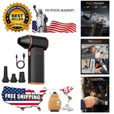 WOLFBOX Handheld MF50 Electric Air Duster with Removable Battery Mini Blower