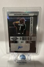 2022 Panini Chronicles - Contenders Prospect Ticket Optic Jackson Merrill...