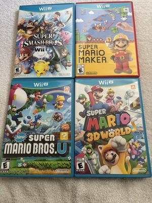 Nintendo Wii U Super Mario Bros Bros U Super Mario 3-D World Super Mario Maker