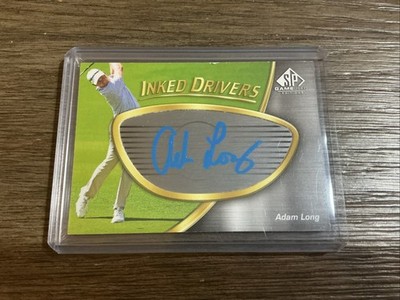 Adam Long 2024 Upper Deck SP Game Used Inked Drivers #ID-AL Auto