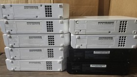 Lot of 9 Wii Game Consoles Only 7 RVL-001/2 RVL-101 Parts/Repair As Is 