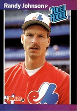 1989 Donruss #42b Randy Johnson