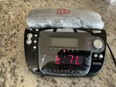 Emerson SmartSet Clock Radio Caller ID Phone CKT9087 Alarm AM FM Tested New