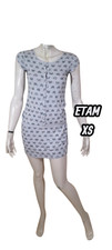 ETAM Taille 34 chemise de nuit grise nuisette femme pyjama