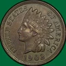 1902 Indian Head Cent Uncirculated UNC Coin #42603