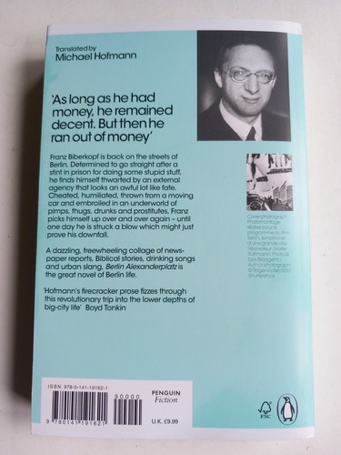 Berlin Alexanderplatz - Alfred Doblin - Penguin Classics Book - 2019 - Picture 2 of 2