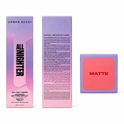 Urban Decay All Nighter Matte Setting Spray, All Day Wear, 4 fl oz