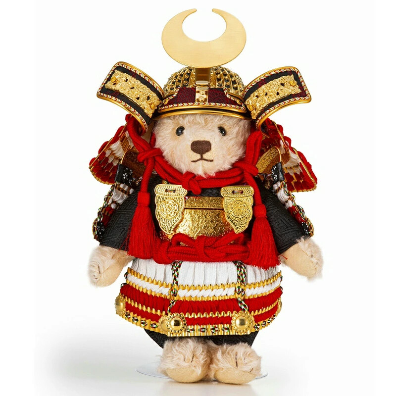 Teddy Bear Samurai Sunflower Steiff May Doll Japan F/S JP Teddy Bear Samurai Sunflower Steiff May Doll Japan F/S JP