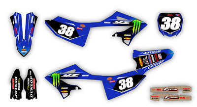 Graphics decals for Polisport Restyle 2022 Yamaha YZ125 YZ250 2008