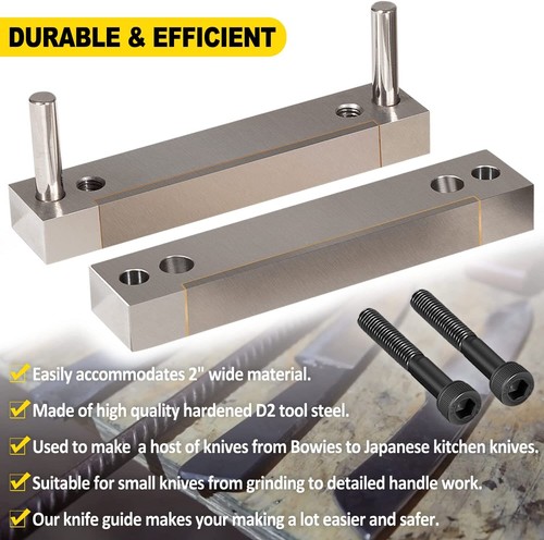 Hardened File Guide with Carbide Surface For Knife Making Tool Knife Makers - Afbeelding 2 van 13