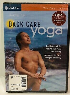 Gaiam Back Care Yoga Dvd Rodney Yee